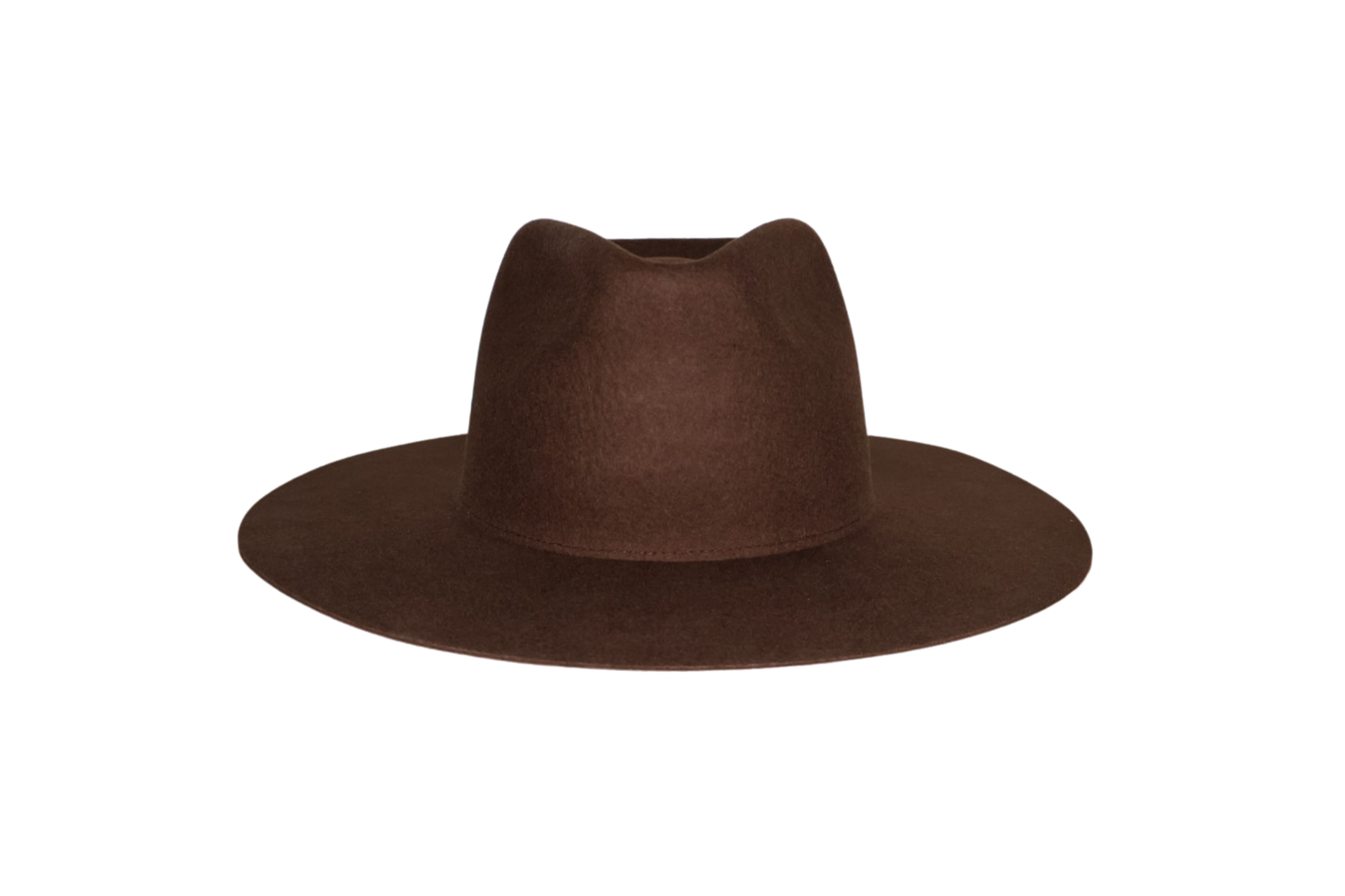 Fedora - Wide Brim (Brown)