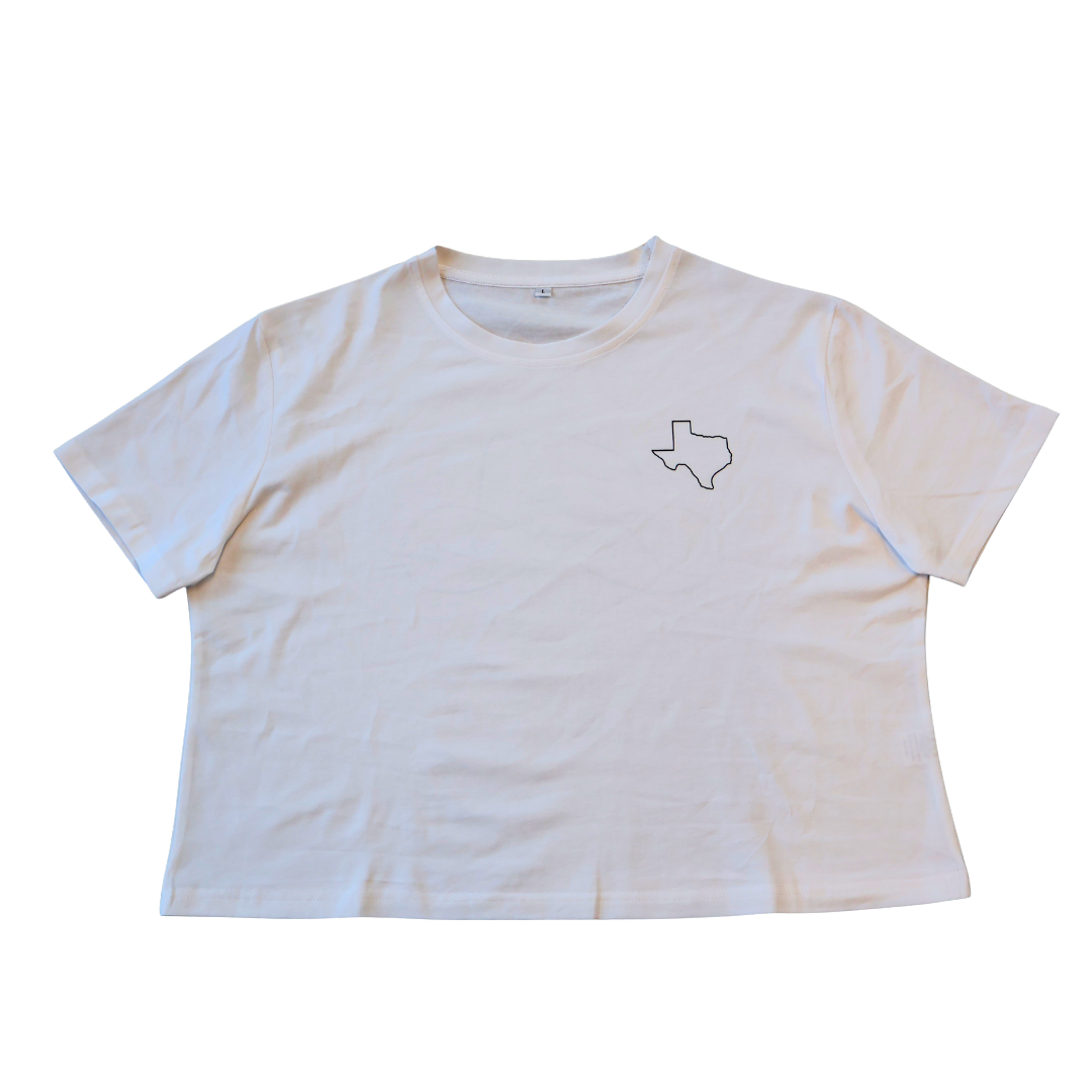 Texas Forever Cropped Tee