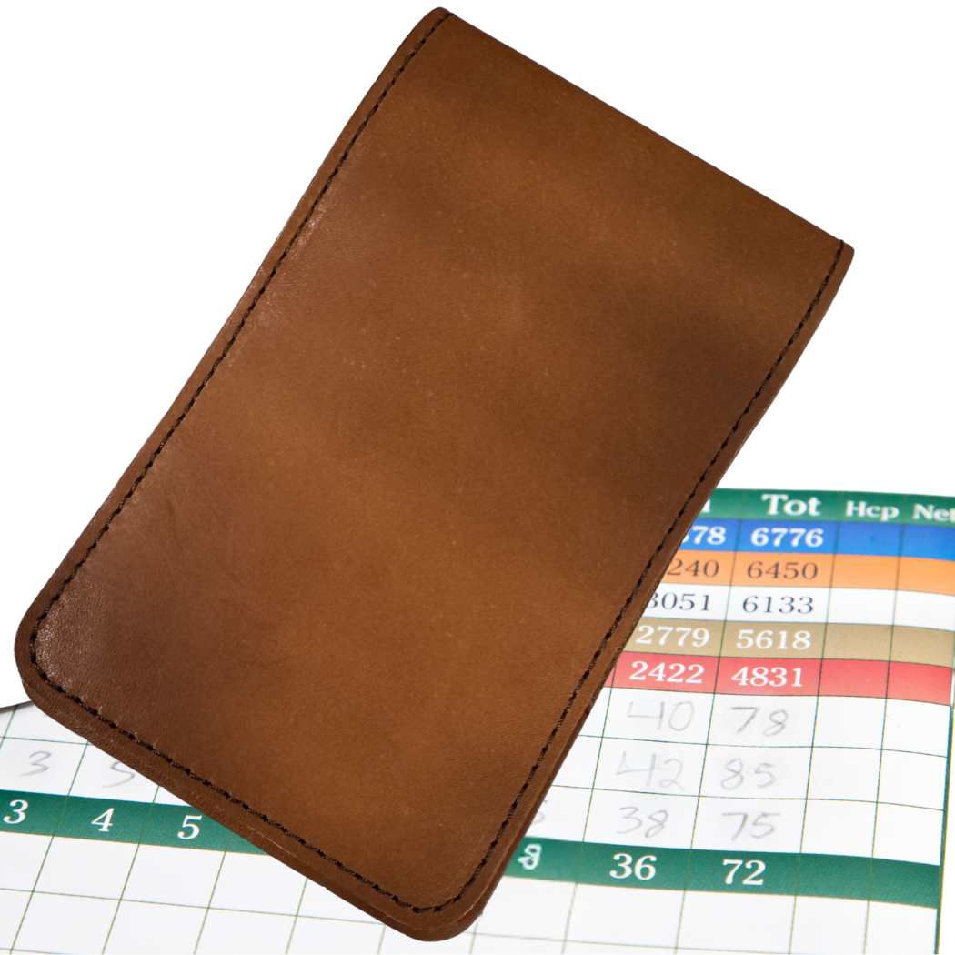 Leather Golf Scorecard Holder – West Hill Hat Collection