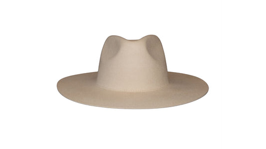 Fedora - Wide Brim (Tan)