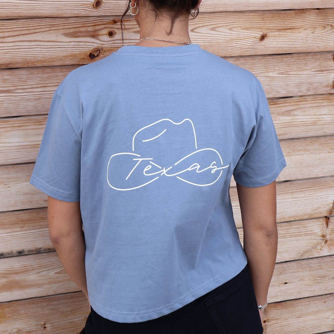 Texas Forever Cropped Tee