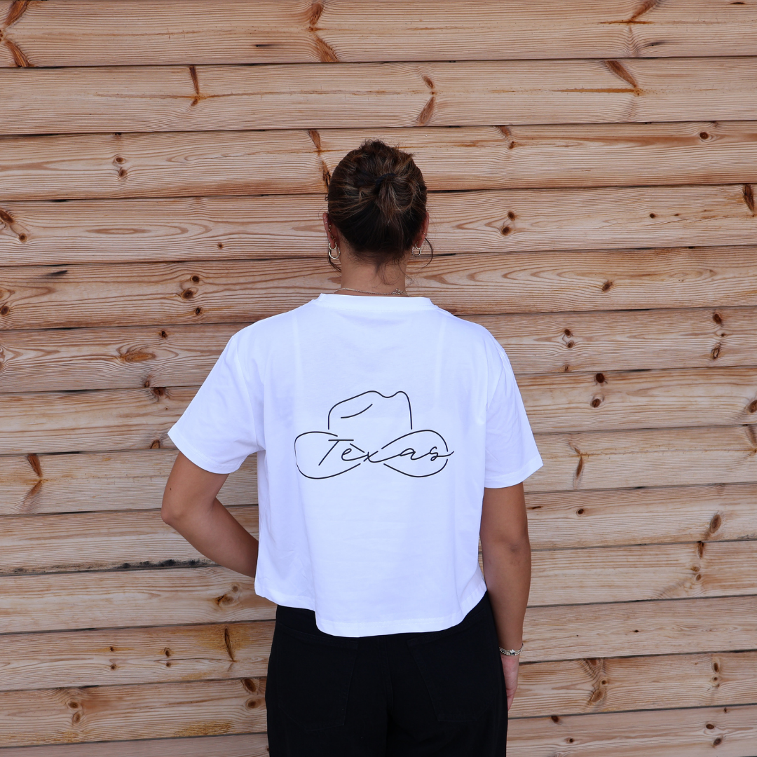 Texas Forever Cropped Tee